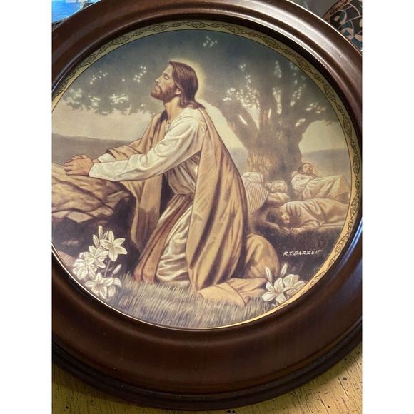 The Bradford Exchange Other - THE PASSION IN THE GARDEN Plate The Life of Christ #4 Robert Barrett